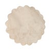 Rond wasbaar vloerkleed - Puck Beige - thumbnail 1