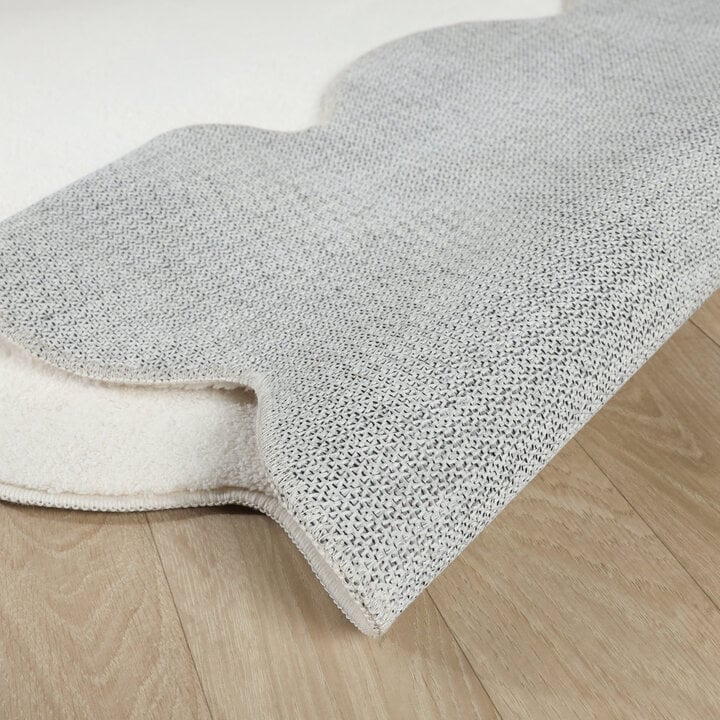 Wasbaar vloerkleed - Puck Wit