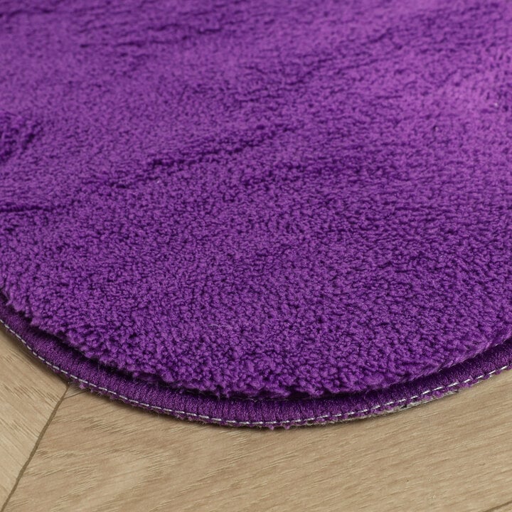Wasbaar vloerkleed - Puck Paars