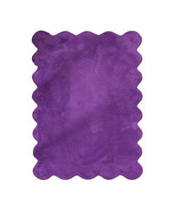 Wasbaar vloerkleed - Puck Paars
