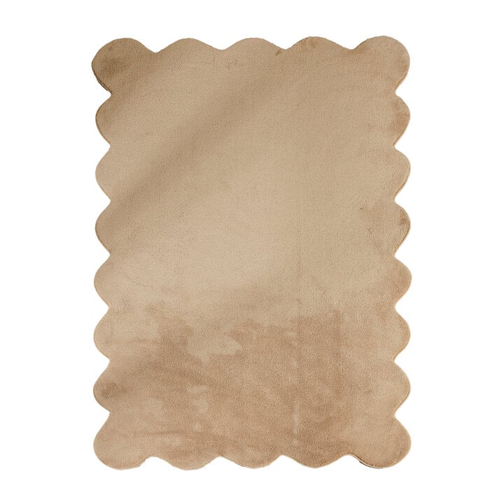 Wasbaar vloerkleed - Puck Bruin