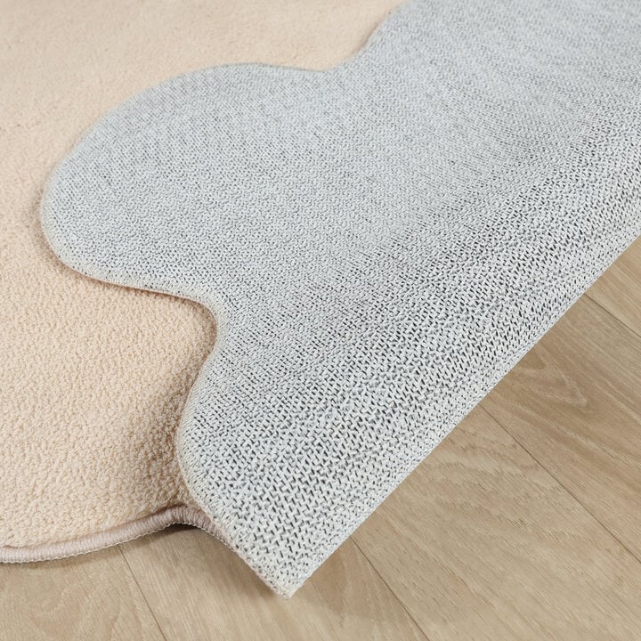 Wasbaar vloerkleed - Puck Beige