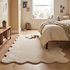 Wasbaar vloerkleed - Puck Beige - thumbnail