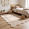 Wasbaar vloerkleed - Puck Beige - thumbnail