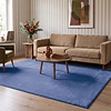Wasbaar vloerkleed - Vivid Blauw  - thumbnail