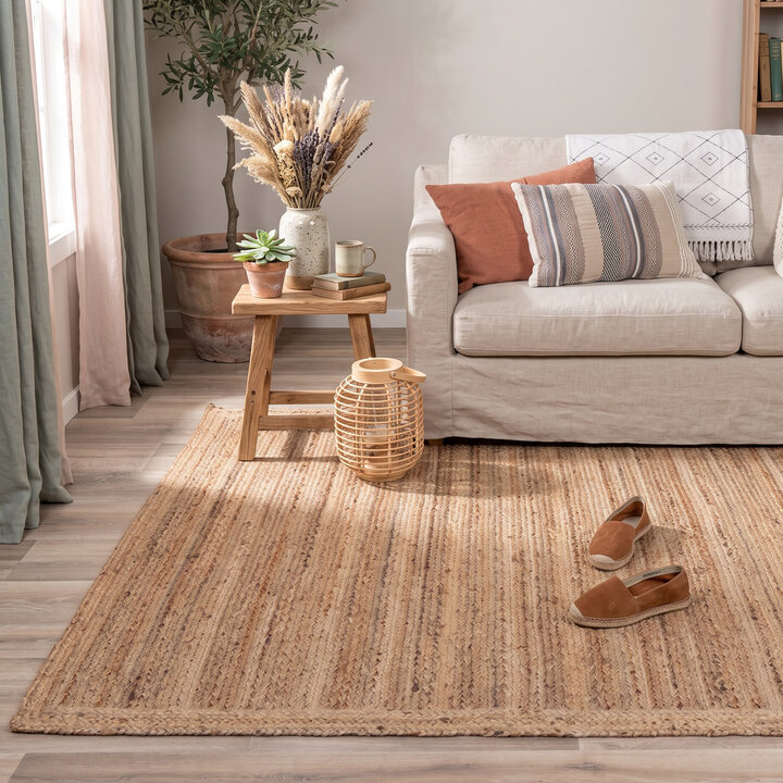 Jute vloerkleed  - Fair Naturel