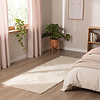 Zacht laagpolige Loper - Cozy Creme - thumbnail
