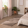 Zacht laagpolige Loper - Cozy Taupe - thumbnail