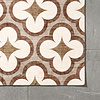 Geometrisch buitenkleed - Mosaic Clover Terracotta - thumbnail 3