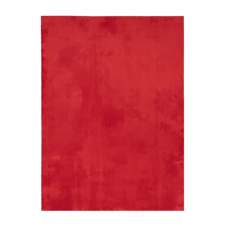 Wasbaar vloerkleed - Vivid Rood 