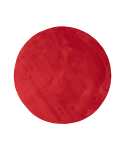 Rond wasbaar vloerkleed - Vivid Rood 