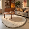 Zacht hoogpolig vloerkleed - Comfy Supreme Pebble Creme  - thumbnail