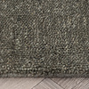 Rond Berber vloerkleed - Aicha Groen - thumbnail 4