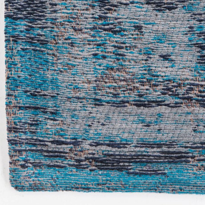 Vintage vloerkleed - The Fading World Grey/Turquoise 8255