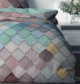 Sofiben dekbedovertrek met rits Lei, 220TC katoensatijn, afm. 260 x 220 cm  met 2 kussenslopen