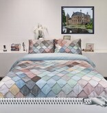 Sofiben dekbedovertrek met rits Lei, 220TC katoensatijn, afm. 200 x 220 cm  met 2 kussenslopen