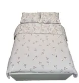 Sofiben dekbedovertrek Lindsey met rits afm.  140 x 200 cm met 1 kussensloop.