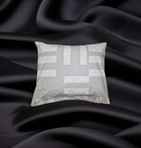 (extra) Kussensloop, dessin Tetris Grijs , katoenmenging, afm 60 x 70 cm