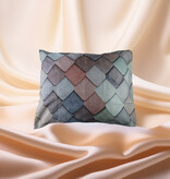 Sofiben (extra) kussensloop dessin  Lei , afm 60 x 70 cm met hotelsluiting