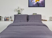 Hotellinnen Donkergrijs 140x200