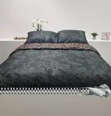 Sofiben, het dekbedovertrek met een doorlopende rits over 3 zijden, dessin Darcy afm. 160 x 220 cm, 300TC katoensatijn met 1 kussensloop