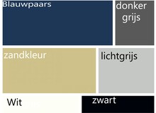 Lakenset effen Percale katoen