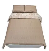 Sofiben dekbedovertrek met doorlopende rits over 3 zijden, Calida katoenmenging, afm. 160 x 200 cm met 1 kussensloop