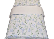 Sofiben Lindsey  Blue 140 x 220  met witte onderkant