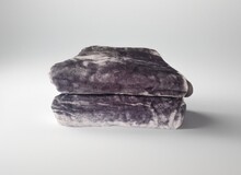 aanbieding Fleecedeken donkergrijs