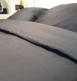 Sofiben dekbedovertrek met rits Wit 300TC katoensatijn 260x220 cm met 2 kussenslopen