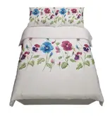 Sofiben dekbedovertrek met rits Summer, 300TC katoensatijn, 140x220 cm  met 1 kussensloop