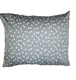 (Extra) kussensloop Polka Dots petrol  (1 kleur)