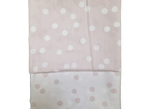 (extra) kussensloop Polka Dots Pink en Wit