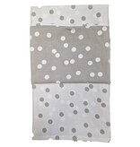 (Extra) kussensloop Polka Dots Grijs en wit (2 kleuren)