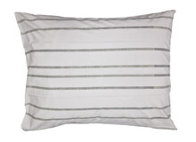 Grey stripes   kussensloop  (extra)