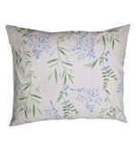 Kussensloop (extra) dessin Lindsey Blue, katoenmenging,  afm. 60 x 70 cm met hotelsluiting