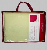 hoeslaken met split appelgroen