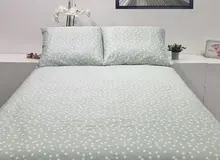 Sofiben Polka Dots Groen  (1 kleur)  200 x 200 cm