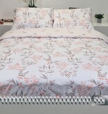 Sofiben dekbedovertrek met rits, dessin Lindsey Pink, 200 x 200, katoenmenging met 2 kussenslopen