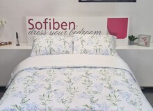 Sofiben Lindsey Blue  (wit) 140 x 220 cm