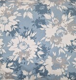 Sofiben dekbedovertrek met doorlopende rits over 3 zijden, Chrysante (1 kleur), katoenmenging, afm.  240 x 220 cm   met 2 kussenslopen