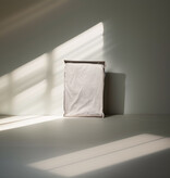 Hoeslaken, afm 90 x 200 x 25 cm, kleur Lichtgrijs, Percalkatoen