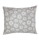 (extra) Kussensloop, dessin Chrysante onder)katoenmenging, afm 60 x 70 cm