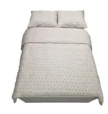 Sofiben dekbedovertrek met rits, dessin Blommetje, Afm. 240 x 220 cm, percale katoen met 2 kussenslopen