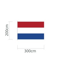 Nederlandse mastvlag 300 x 200 cm