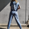 We rise t-shirt - powder blue We rise t-shirt - powder blue