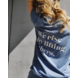 T-shirt We rise - blauw T-shirt We rise - blauw