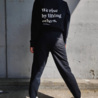 We rise sweater - black We rise sweater - black