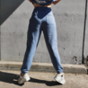 Jogger We rise - blauw Jogger We rise - blauw