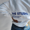 The studio hoodie - white The studio hoodie - white